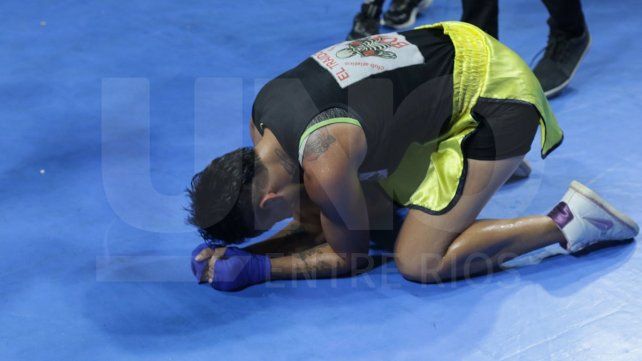 Antes del combate de fondo hubo combates amateurs