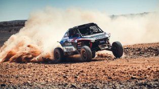 Kevin Benavides ganó la etapa 12 del Rally Dakar en la categoría challenger