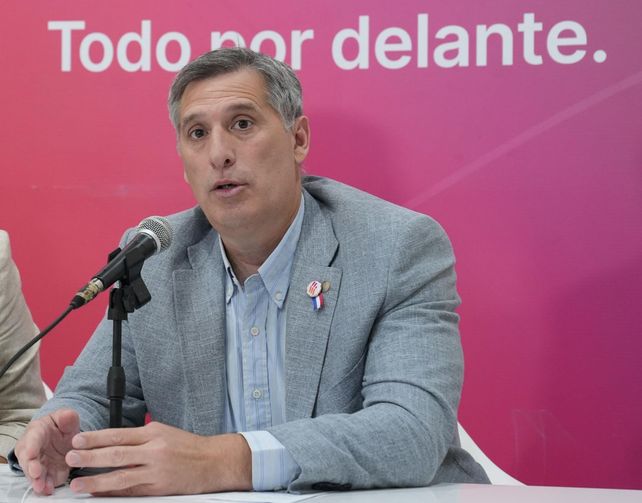 El ministro de Economía de Santa Fe, Pablo Olivares. 