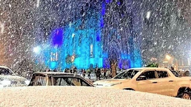 Brasil vivió una histórica nevada en el sur del país con temperaturas bajo cero