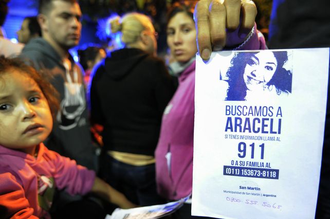 Araceli estuvo desaparecida casi un mes.&nbsp;