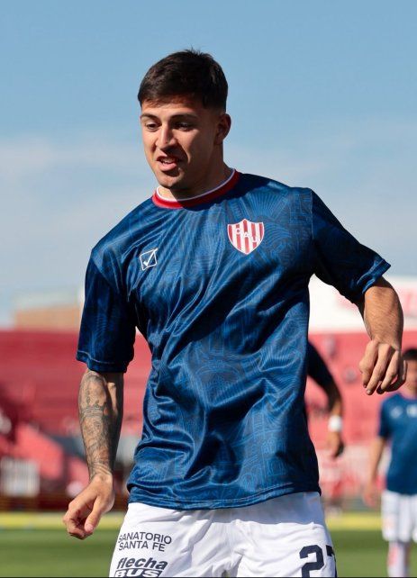 Tobías Rubio tiene chances de debutar con la camiseta de Unión.