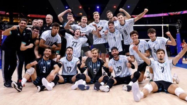 Argentina se prepara para su participación en la Volleyball Nations League.