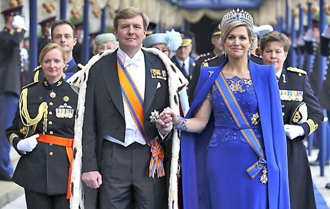 Reales. Guillermo Alejandro y la nueva reina consorte de Holanda y los Paises Bajos