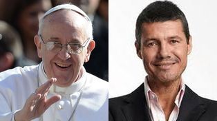 Tinelli espera en estricto secreto ser recibido por el Papa Francisco