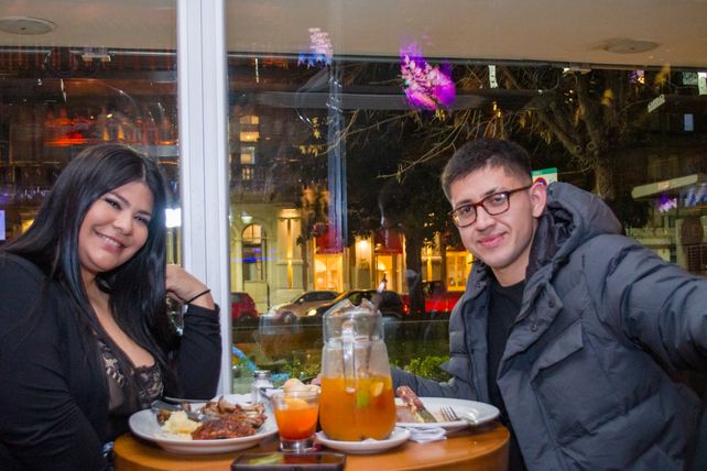Julieta Ojeda y Lucas Sasso  