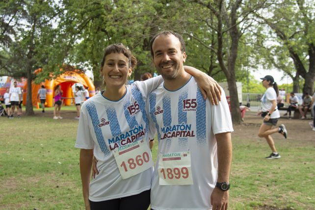 María Eugenia López y Agustín Barrandeguy.   