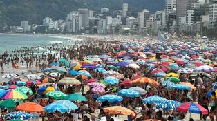La primavera empezó como verano en Río de Janeiro: más de 40° de térmica
