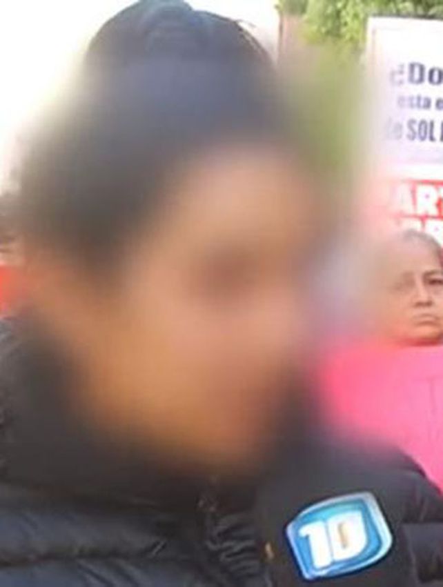La adolescente que hizo la denuncia.