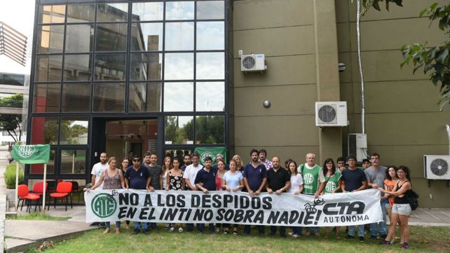La protesta de trabajadores de ATE