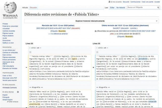 Chiruza y florero fueron algunos de los términos que le modificaron en el perfil de la primera dama.&nbsp;
