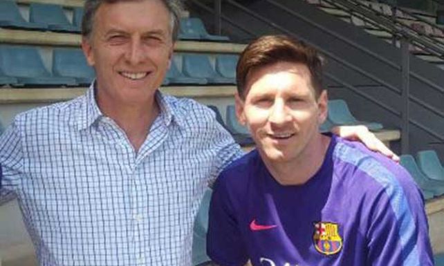Macri expresó su apoyo a Messi y a todo el equipo de Martino.