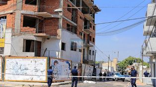 Desde la UOCRA se refirieron a la muerte de Juan Domingo Lemos en el edificio en construcción.