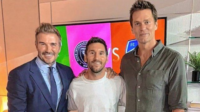 Messi fue un espectador de lujo en la victoria de Inter Miami