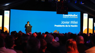 Javier Milei encabezó la inauguración de la fábrica de la empresa de capitales estadounidenses Lamb Weston.