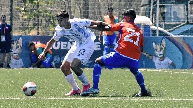 La Selección Argentina Sub 20 perdió ante Chile en el inicio de su participación en los Juegos Odesur.