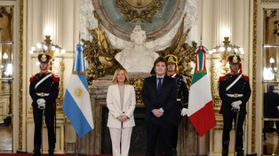 El presidente&nbsp;y la premier italiana se reunieron este mediodía en la Casa Rosada.&nbsp;