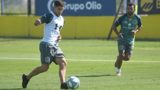 Villagra. El volante entrena en Central