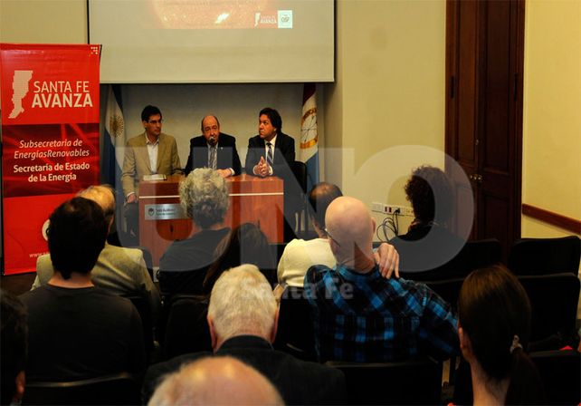 Acto. El secretario de Energía