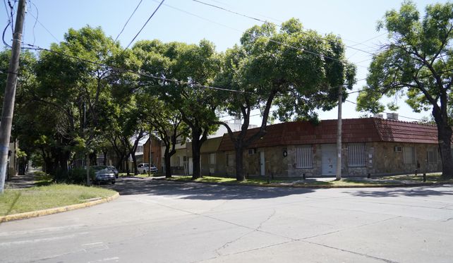 La casa de Matienzo al 800 violentada en noviembre del año pasado y donde vívía y murió Expedito Campos.