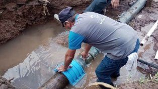 La Municipalidad de Paraná finalizó la intervención en un caño de avenida de las Américas