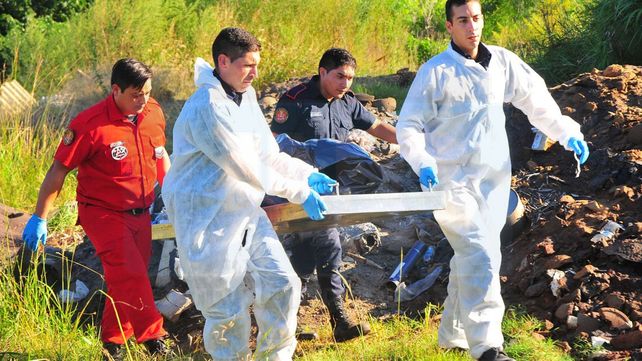 En descomposición. El cuerpo mostraba signos de haber fallecido hace varias semanas.&nbsp;