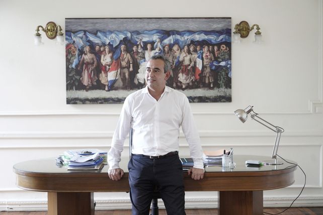 El intendente de Rosario Pablo Javkin.