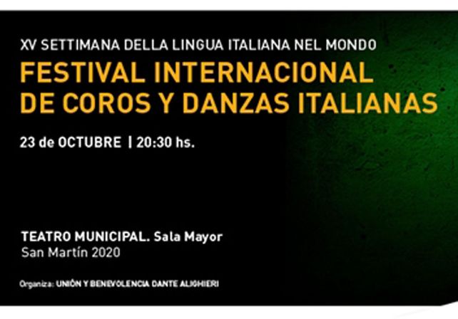 Este viernes se realizará un festival internacional de Coros en el Teatro Municipal