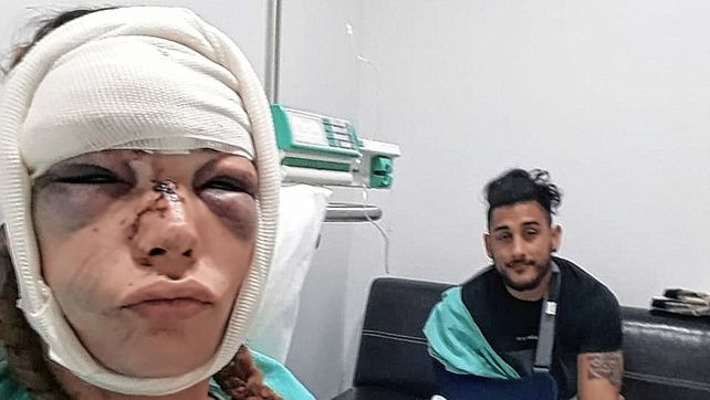 Giuliana Cosnard la pasó mal