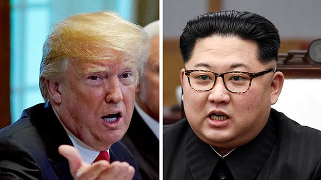 Cita. Kim y Trump iban a encontrarse el 12 de junio en Singapur.