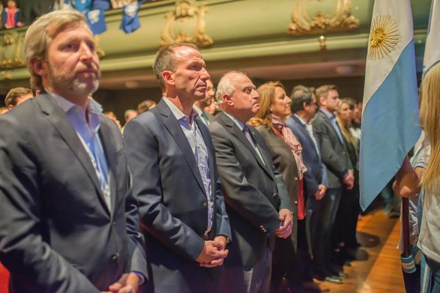 El acto de conmemoración del levantamiento del Gueto de Varsovia se realizó en la Plataforma Lavardén.&nbsp;