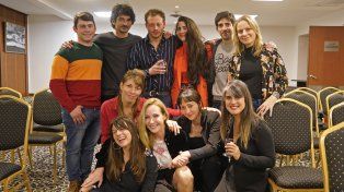 Hay equipo. Juan Nemirovsky, Rosario Spina, Inés Estévez y Romina Tamburello, figuras clave de “Maternidark”.&nbsp;