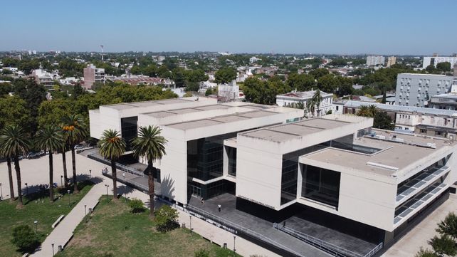 El edificio del Centro de Justicia Penal Rosario
