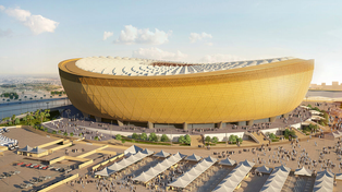 El estadio Lusail de Qatar