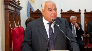 El presidente de la Corte Suprema de Santa Fe, Rafael Gutiérrez.