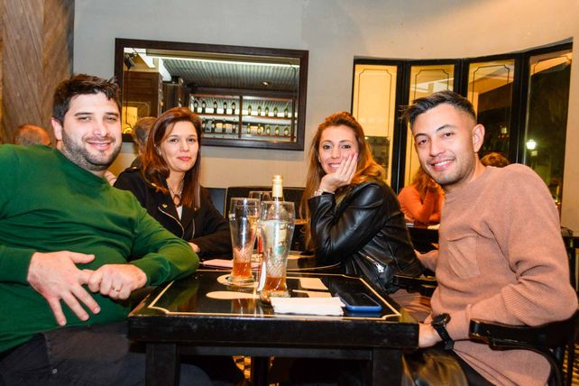 Federico Lenarduzzi, Sonia Forteaga, Laura Espíndola y César Prada