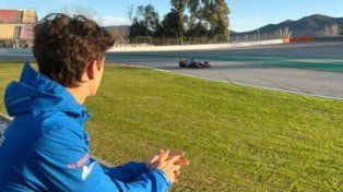 Colapinto no estuvo en pista en el Día 4 del shakedown de la Fórmula 1