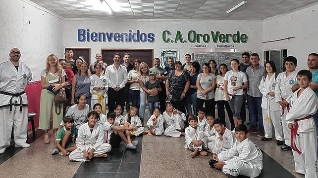 El encuentro se realizó en las instalaciones del Club Oro Verde.&nbsp;