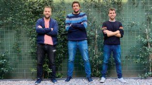 Javier Epeloa, Juan Ignacio Mandolesi y Sergio Gregori, partes del equipo de GBOT.