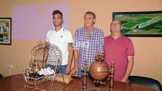 El presidente Gustavo Pueyo