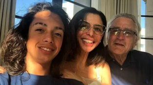 Murió el nieto de Robert De Niro: Leandro tenía 19 años