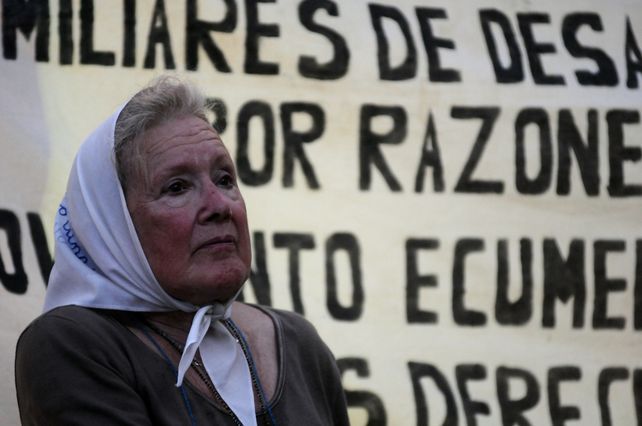 La referente de la Línea Fundadora de Madres de Plaza de Mayo