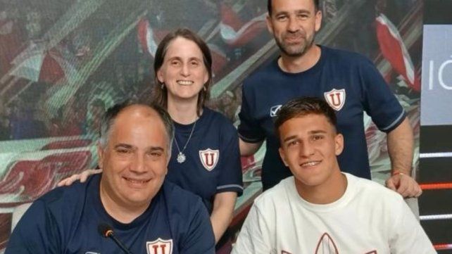 Mateo Peresutti, la nueva apuesta de Unión: Lo soñé mucho tiempo
