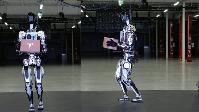 Prototipo del robot Optimus.