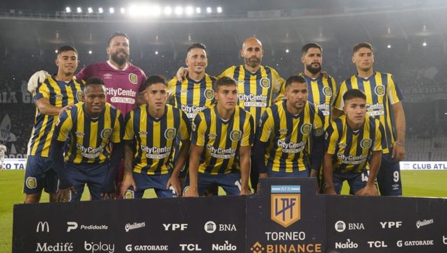 Los once de Central que saltaron al césped del Kempes