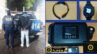El hombre de 30 años se encontraba a 100 del rango de monitoreo de la tobillera electrónica,Lo detectó el Servicio Penitenciario