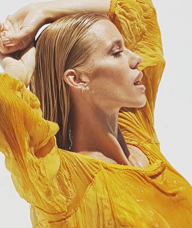 Nicole Neumann insaciable y en remera mojada para calentar más el verano