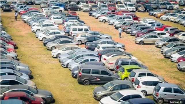 Los autos que van a remate en Chennai