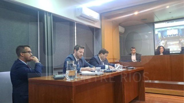 En una audiencia