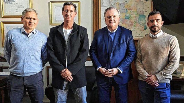 Birollo mantuvo una reunión con el senador Michling por el programa Con Valores ganamos Todos.